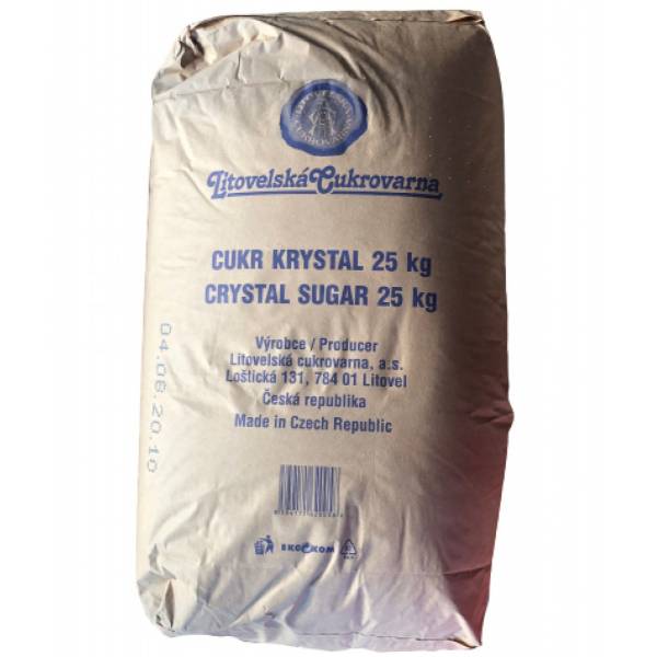 Cukr krystal 25 kg