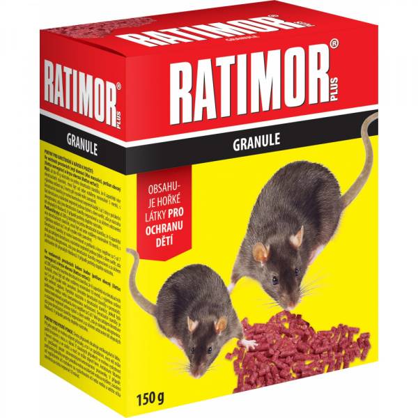 Ratimor plus granule 150 g