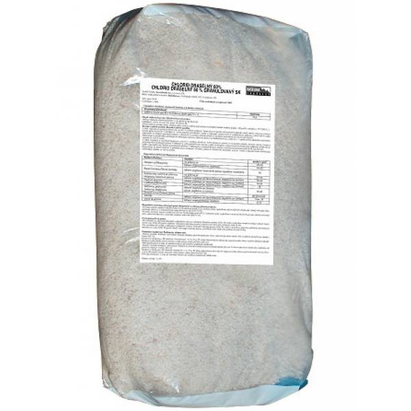 Chlorid draselný - draselná sůl 25 kg