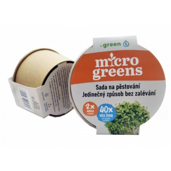 Microgreens - hořčice 2 ks